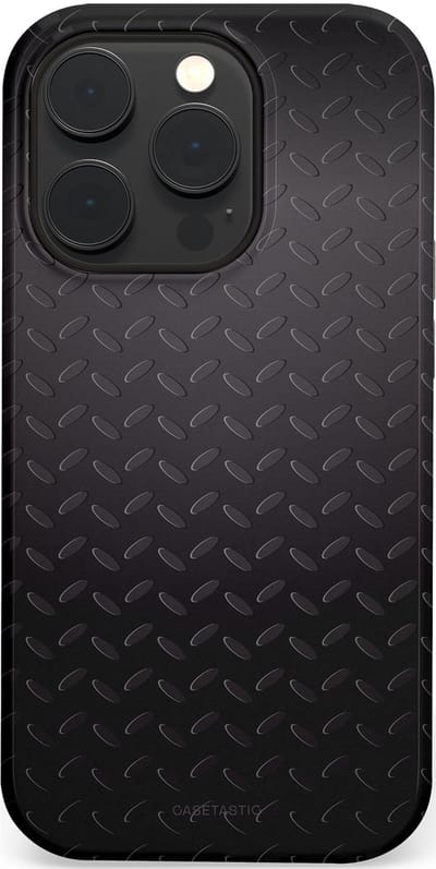 Casetastic Hoesje Geschikt voor Apple iPhone 14 Pro Magsafe - Stijlvolle Beschermende Duo-layer Case - Geometaal