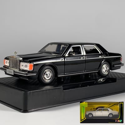 1:32 Metalen Diecast Modelauto Legering Compatibel Met Rolls Royce Silver Spur 1994 Trendy Sieraden Verzamelingen Hobby Vakantiecadeau