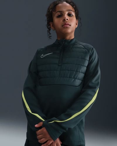 NIKE - therma-fit academy big kids' s - T-shirt voetbal train lm jonge - Groen