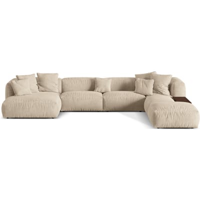 5-zits U-bank Martina rechts velvet | Micadoni