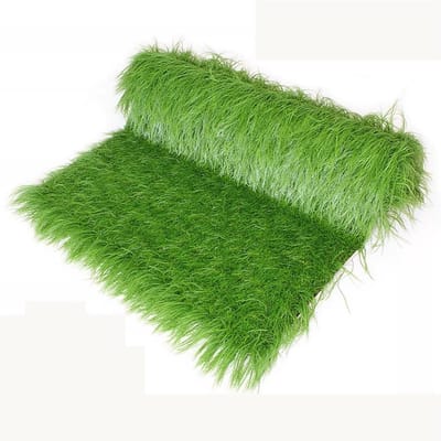 Kunstgras Rol - Rieten Mat - Tuin Decoratie - Hoge Dichtheid Grasvezels - 4 x 1 m - Groen