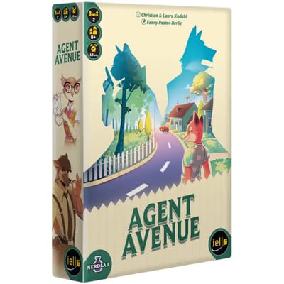 Bordspel Agent Avenue IELLO