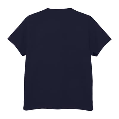 Disney Dames/Dames Mickey Mouse Kamille Hoofd Katoenen Vriendje T-shirt (Marineblauw)