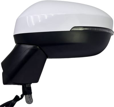 BILMAX Links Außenspiegel Ersatz für Nissan Qashqai J12 2022-2024 Elektrisch Verstellbar, Manuell Einklappbar, mit Blinklicht, Unbeheizt, 5 Kabel