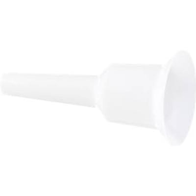 Pijpmof voor trommeltrechter, trechteropening 253 mm, Ø 50 mm, naturel