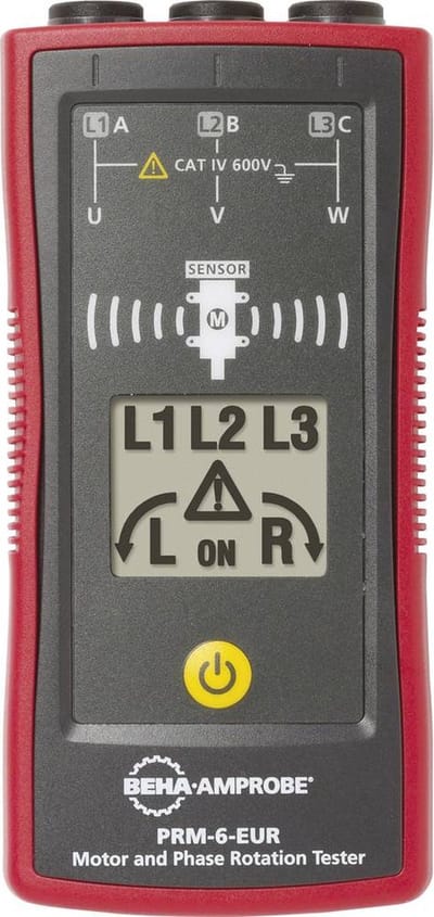 Beha Amprobe PRM-6-EUR Draaiveldmeter CAT IV 600 V LCD