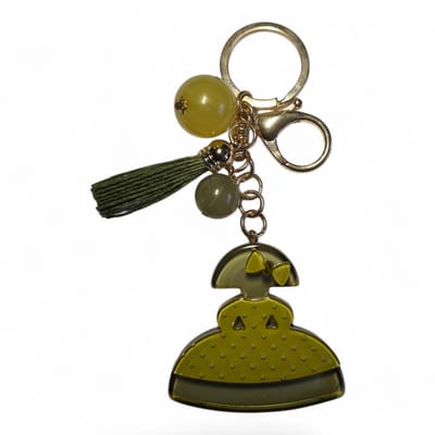Hõbe - Meninas - Sleutelhanger - Messing - Kunsthars - Groen - Gouden -