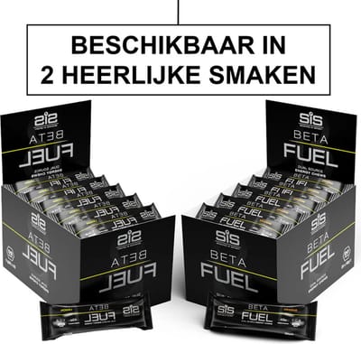 Science In Sport - SIS Beta Fuel Energy Chew Bar Mixverpakking - 1:0,8 Maltodextrine Fructose verhouding - Energierepen/Energiereep zonder coating - 10x Orange & 10x Lemon Smaak - 20 x 60 gram