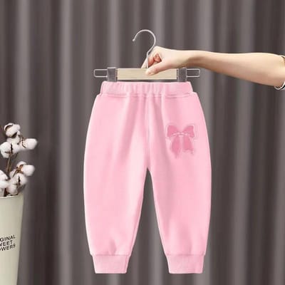 Kinder joggingbroek Lente en Herfst Jongens en Meisjes Baby Casual Enkelbroek voor Kinderen Mode Broek 100 roze