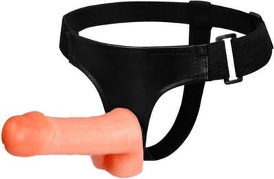 Baile Ultra Passionate Strap-on Voorbinddildo met Scrotum 18,5cm