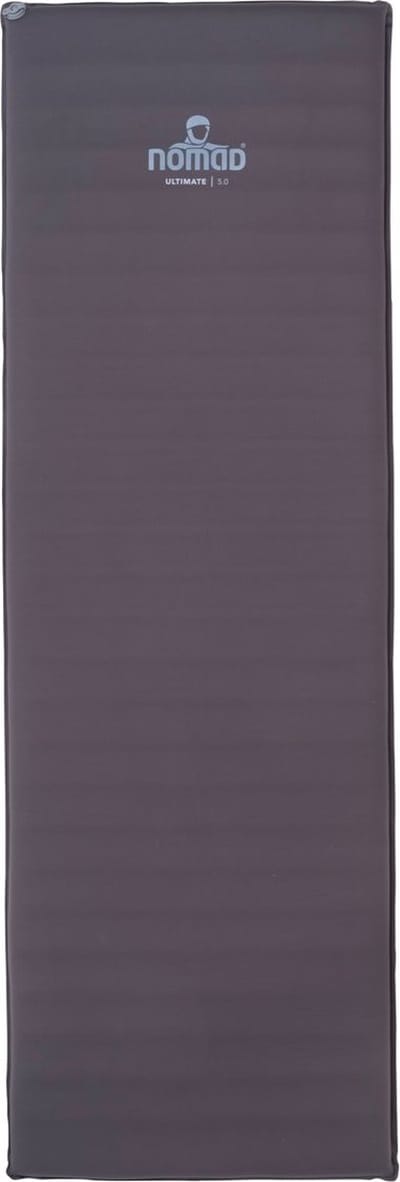 NOMAD® Ultimate 5.0 Slaapmat | 198x63 | Dikte 5 cm | Grijs | Lichtgewicht 1 Persoons Luchtbed | Lichaam vormend materiaal | Incl Hoes