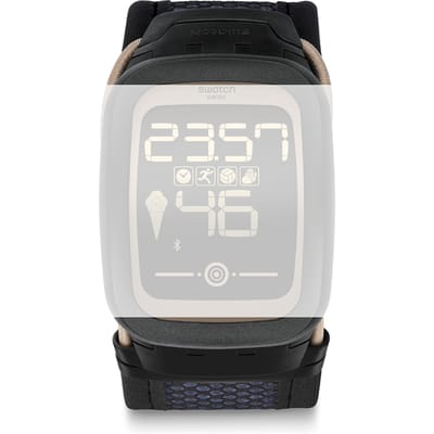 Swatch Plastic - Touch Digi SU/SV ASUVB100B SUVB100B Deepzero Small Horlogeband