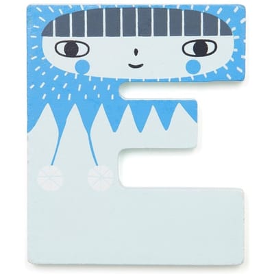 Petit Monkey houten letter E