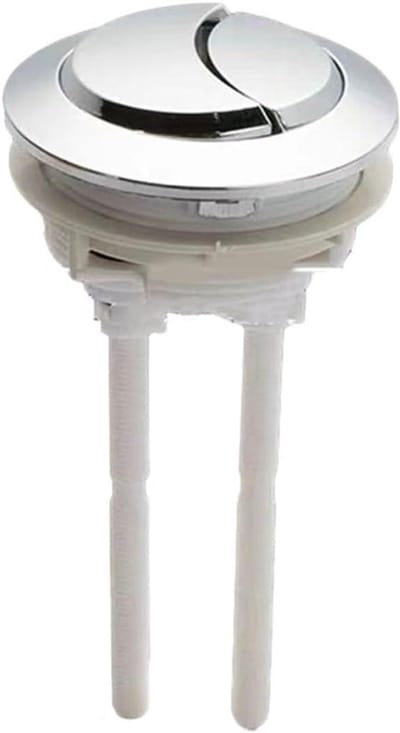 Toilet Vulklep - Spoelknop Set - Waterbesparing Toilet - Dubbele Spoeling - 1 Stuks - Wit