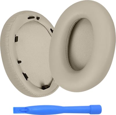 Vervangende Oorkussens voor Sony WH-1000XM3 Noise Cancelling Hoofdtelefoon van MMOBIEL - Memory Foam en Protein PU Koptelefoon Oorkussens - Noise Isolation Earpads – Bruin