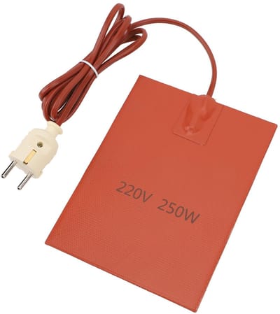Dailygoods- Verwarmingsmat 200℃ - Siliconen - Dun en Flexibel - Eenvoudig te Bedienen - Temperatuurbestendig - Voor Industriële Apparatuur - Verwarmingskussen