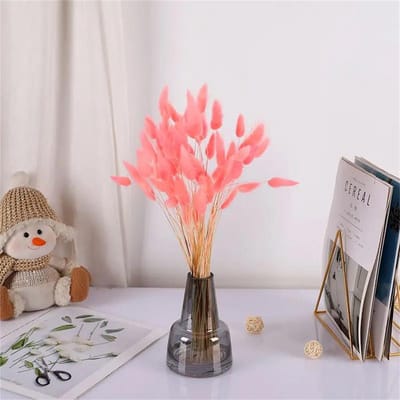60 Stuks Decoratieve Gedroogde Bloemen en Takken - Pampas Grassen voor Vaas en Tafeldecoratie (43 cm)