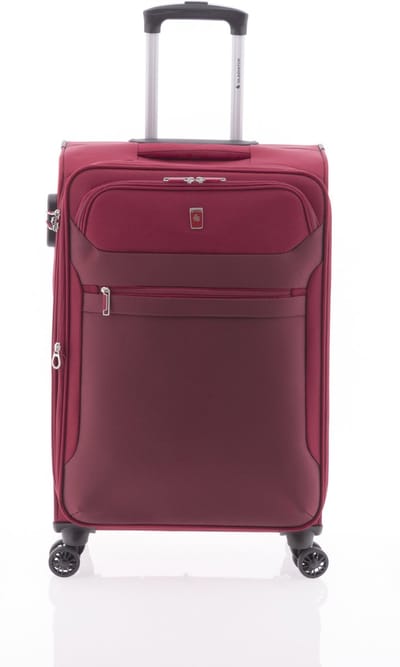 Gladiator 3D Middelgrote Koffer - 68 cm - 66/76 liter - Expandable - Rood
