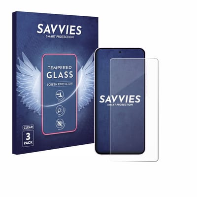 Savvies - Glas Screenprotector voor Samsung Galaxy A56 5G - Gehard Beschermglas 9H 3 Stuks