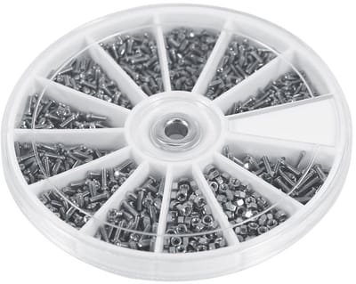 Dailygoods - 600-delige Set Kleine Schroeven en Moeren voor Reparaties