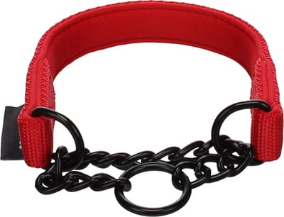 Flamingo - Hond Anti-trek halsband Trero Rood XXXS 24-30cm 15mm