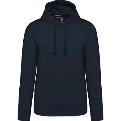 Kariban Hoodie met Capuchon en Kangoeroezak Navy Blauw - L