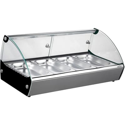 Thermische vitrine met planken Lacor
