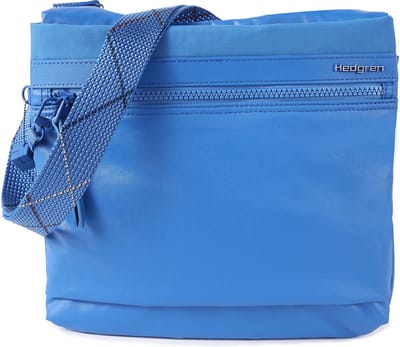 Hedgren Schoudertas Inner City Faith Crossover RFID with Safty Hook Creased Strong Blue Blauw