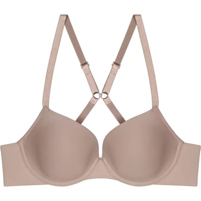 Triumph BH Pure Micro WHP - Racerback bh - Balconette en T-shirt Bh - Naadloze cups - 70B - Taupe