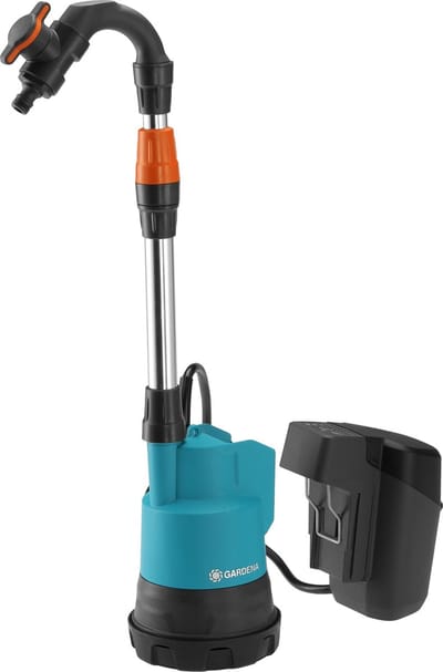 Gardena Accuregentonpomp 2000/2 18V P4A solo – 2000 liter/uur - 2 Bar