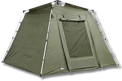 Vistent Bivvy - Kampeertent Vissen - Outdoor Kamperen - 10.000mm Waterkolom - 250x250x170 cm - Olijfgroen