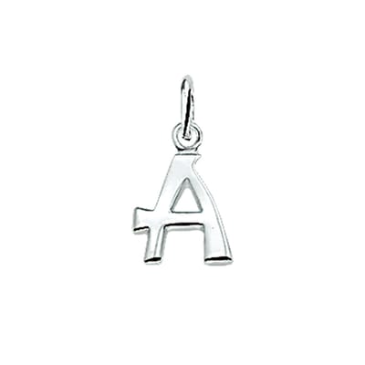 Zilveren Hanger letter A 1002759