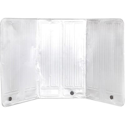 Kitchen Oil Baffle Aluminum Foil Protective Stove Cooking Anti Splatter Board Barrier for Travel