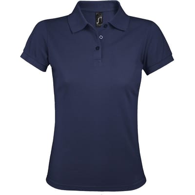 SOLS Dames/dames Prime Pique Polo Shirt (Franse marine)
