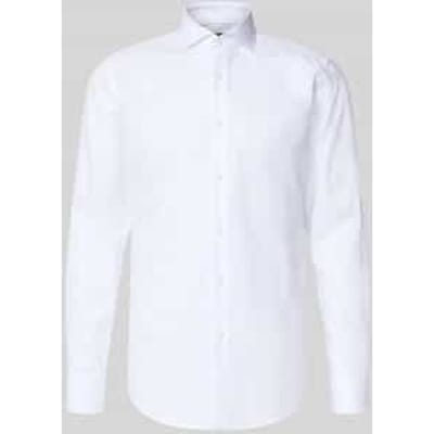 Slim Fit zakelijk overhemd van pure katoen model 'H-Hank-SP'