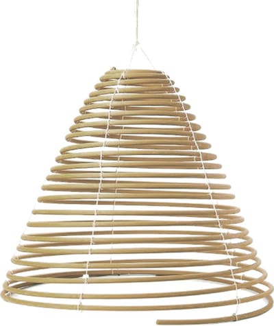 Citronella wierookstokjes - spiraal - hangend - 22 branduren - citrusgeur