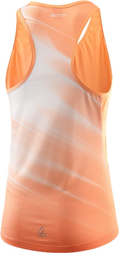 Loeffler fietsshirt mouwloos shirt W Racerback Top Fairdust Vent - Oranje