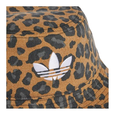 Adidas Unisex Originals Leopard Bucket Hat Bronze Strata Maat: OS Women | Hoeden Outlet | Unisex | Zwart