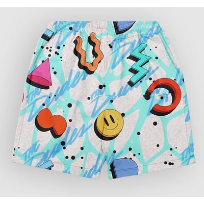 The Dudes Squiggle Pattern Light Ez Premium Korte Broek patroon