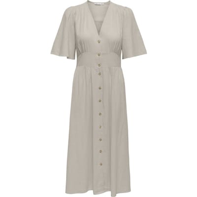 ONLY - ONLTIZANA 2/4 MIDI DRESS WVN NOOS Dames Jurk