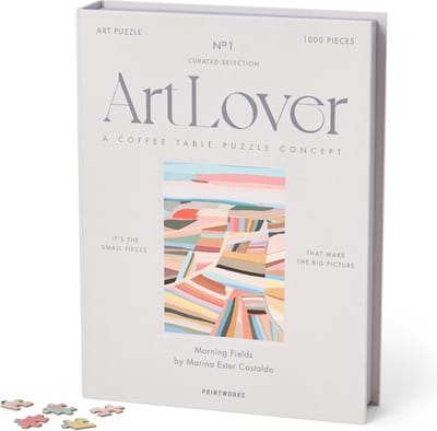 Printworks Art Lover Boek Puzzel - Morning Fields - 1000 stukjes