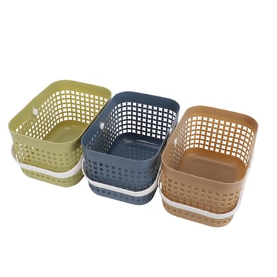3 Paniers en Plastique pour la Cueillette des Baies avec Poignée Ergonomique Contenants Empilables pour la Cueillette des Fruits et Légumes pour le Jardin
