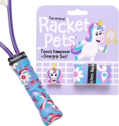 Tennis Overgriptape en Schokabsorberende Demper Set voor Racket