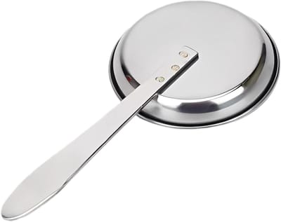 Kaarsblusser Lange Steel - Kaarsaccessoire - Veilig Vlammen Doven - Roestvrij Staal - 18 cm Pakket - Zilverkleurig