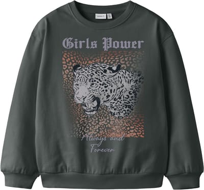 NAME IT - NKFBEO LS NREG SWEAT BRU BOX - Meisjes - Sweaters