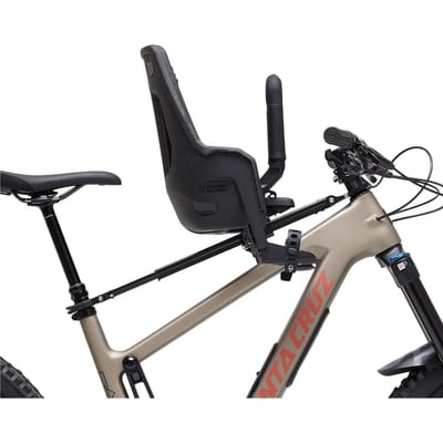 Shotgun Pro Evo 2-in-1 Voorste Kinderzitje Voor De Fiets Zwart Jongen