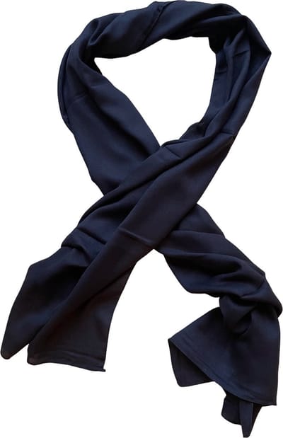 Premium Kwaliteit Dames Sjaal / Zomersjaal / Lange Sjaal - Donker Blauw