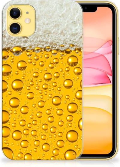 Apple iPhone 11 Siliconen Case Bier