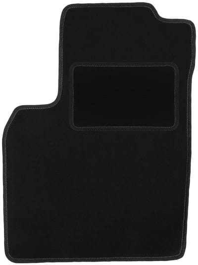 Bestuurdersmat zwart voor: Fiat Panda II hatchback (2002-2010)