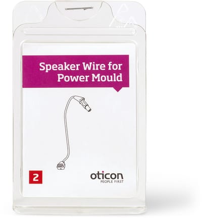 Oticon luidspreker draad Power Mould rechts lengte 2